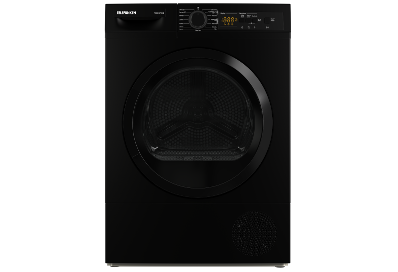 Sušilica za veš sa toplotnom pumpom kondenzacijska 8kg TF08HP Matt Black