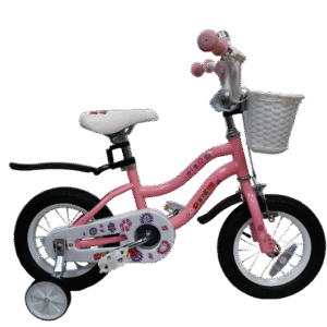 Biciklo dječije 12 inch mat breskva pastel žensko 12019 KIDS&KIDS