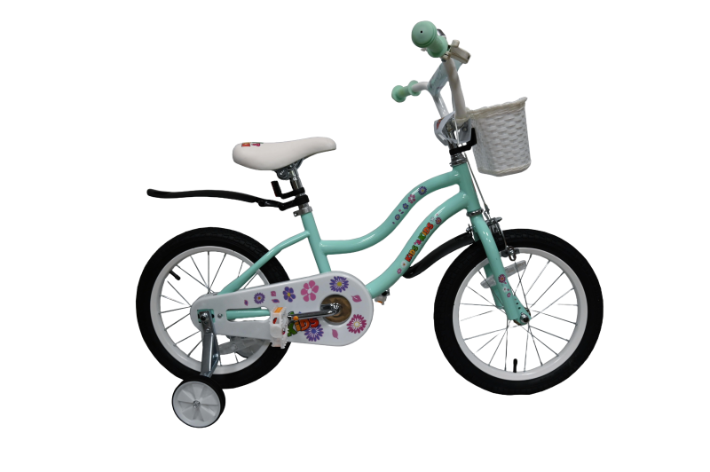 Biciklo dječije 16 inch mint zelena žensko 16019 KIDS&KIDS