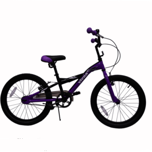 Biciklo dječije 20 inch mat crno-ljubičasto žensko 20011 Vivaa